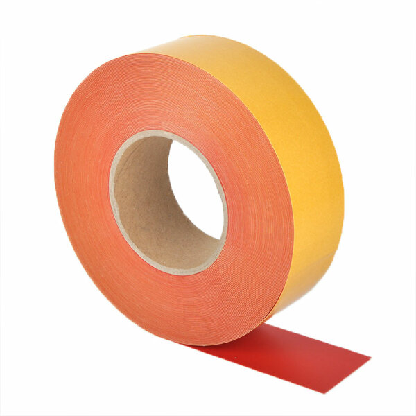 Bodenmarkierungsband PVC strapazierfähig BM-050, rot, 75 mm x 10 m