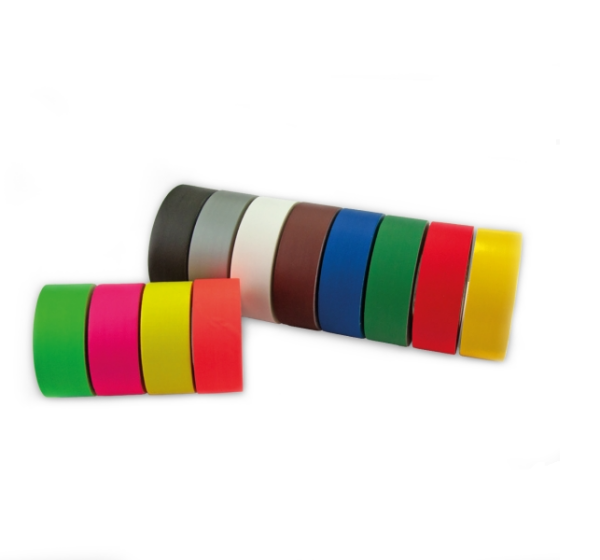 MUSTER: High Professional Gaffer Tape Gewebeklebeband matt BM-029, neon grün, 50 mm x 25 m