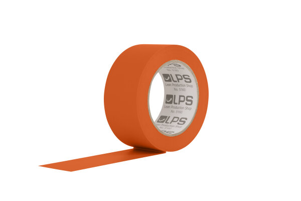 MUSTER: Bodenmarkierungsband standard BM-016, orange, 75 mm x 33 m