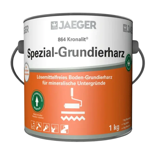 Kronalit 2K Spezial-Grundierharz und Härter farblos 2 kg