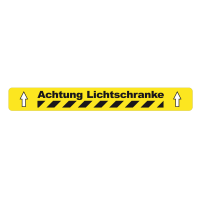 Band strapazierfähig BM-050-1 Actung Lichtschranke,...