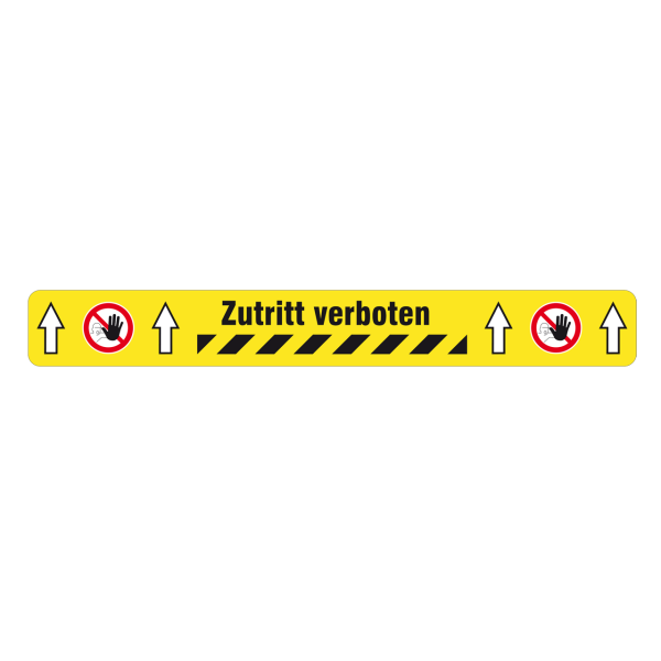 Band strapazierfähig BM-050 Zutritt verboten, 50 mm x 5 m, PVC